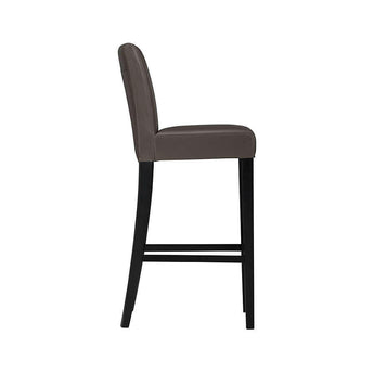 Taburete de mostrador de cuero Lowe.