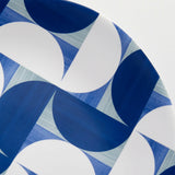 Plato de Ensalada de Melamina Azulejo Azul Marin.