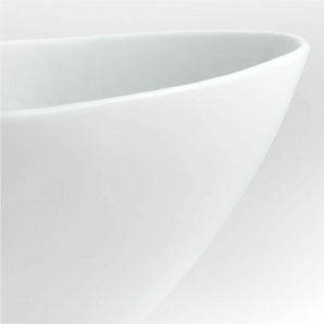 Tazón de comida blanco Mercer.