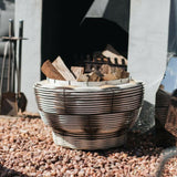 Cuna de Mo tejida Cesta Natural.