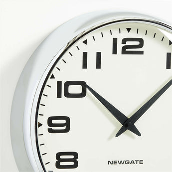 Supertienda Newgate Chrome Reloj de pared.