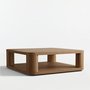Mesa baja cuadrada de madera Oakhurst