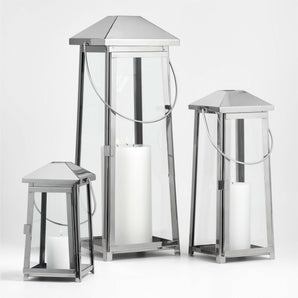 Linterna de acero inoxidable de Petaluma.