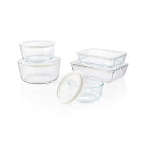 Pyrex Ultimate Juego de 10 piezas Cristal para almacenar alimentos