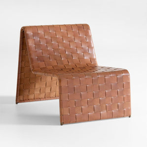 Silla acentuada de piel Saddle
