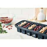 Souper ® Cubos Charcoal Gris Media taza Envase individual.