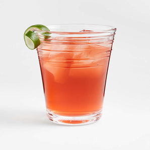 Espiral acrílico doble Old-Fashioned Cristal