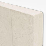 'Taso 24' Decoración de pared con azulejos blancos tallados a mano 24 "x1,5".