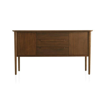 Tate Walnut Aparador de mediados de siglo.