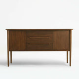 Tate Walnut Aparador de mediados de siglo.