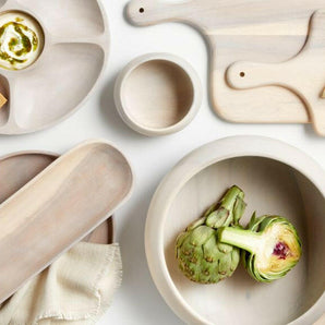 Tondo 20" Blanco Lazy Susan.