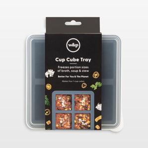 Cubo congelador W&P Bandeja de 4 tazas con tapa