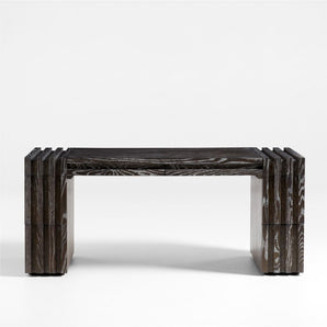 Escritorio Waylon Executive 70" Roble Gris