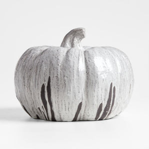 Calabaza de cerámica esmaltada por goteo