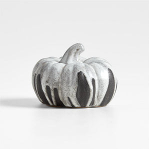 Calabaza de cerámica esmaltada por goteo