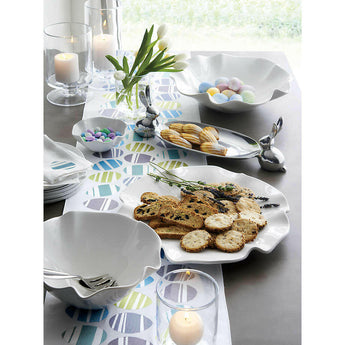 Tenedor para servir buffet.