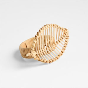 Servilletero Hoja de Mimbre