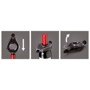 Aireador de vino Vacu Vin.