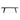 Mesa de comedor de madera maciza Yukon Weathered Grey Live Edge.