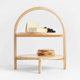 Servidor de 2 niveles de Arvo Wood.