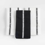 Paños de cocina estampados Bon Appetit, juego de 3.