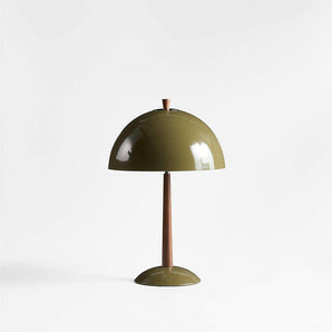 Clem Lámpara de mesa de metal verde claro
