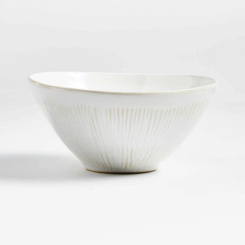 Tazón de comida Dover White.