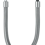 Tubería de leche con revestimiento de acero inoxidable.