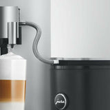 Tubería de leche con revestimiento de acero inoxidable.