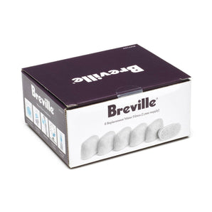 Paquete Breville de 6 filtros de repuesto Charcoal