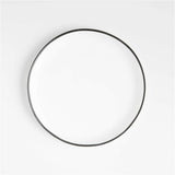 Gama Blanco Exterior Plato de ensalada de melamina de Leanne Ford.