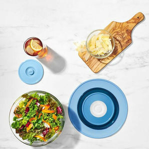 OXO® GG Juego de Tapas Reutilizables de 3 Piezas - Azul.