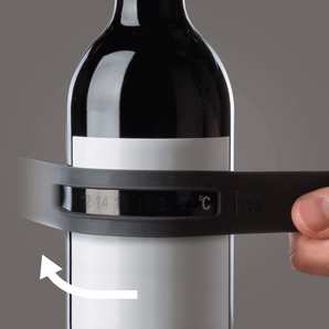 Vacuvin Termómetro flexible para botellas de vino