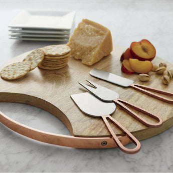 Cuchillo de cobre para queso blando Beck.