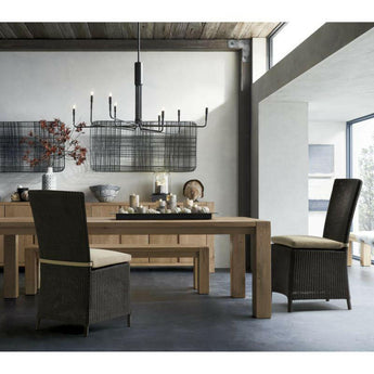 Cesta de tabaco Arte de pared de metal.