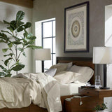 Juego de sábanas de percal de 400 hilos.