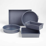 2. Molde Springform Crate & Barrel Slate Blue de 9".