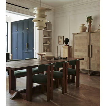 Cuenco de centro de mesa con pedestal Terra Délicat de Athena Calderone.