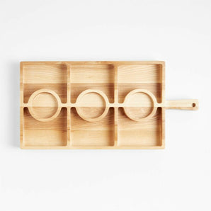 Carson Ash Tabla de servir de sección pequeña.