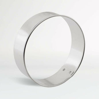 Cortador de galletas circular.