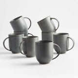 Oficio Charcoal Taza gris.