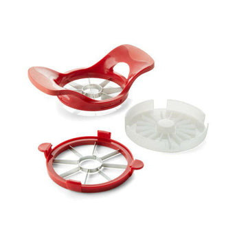 Marca una rebanada de descorazonador/rebanadora de manzanas.