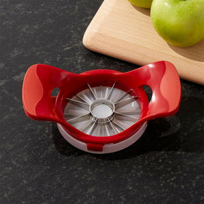 Marca una rebanada de descorazonador/rebanadora de manzanas.