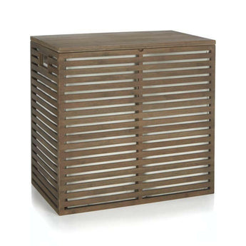 Cesto de bambú Dixon con forro.