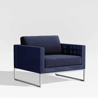 Sillón Dune con cojines Sunbrella®.
