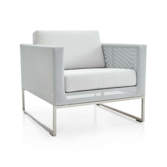 Sillón Dune con cojines Sunbrella®.