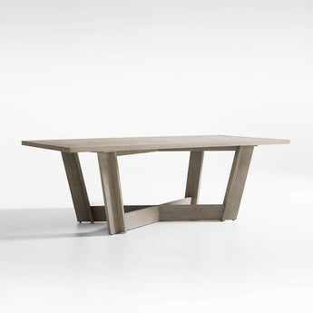 Alero Mesa de comedor rectangular de 86".