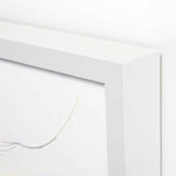 "Empíreo" Arte mural de papel enmarcado 30"x30" de Jean Kenna.