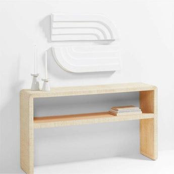 Arte mural de arco de yeso de Ive.