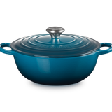 Cazuela redonda de hierro Cocotte Le Creuset.